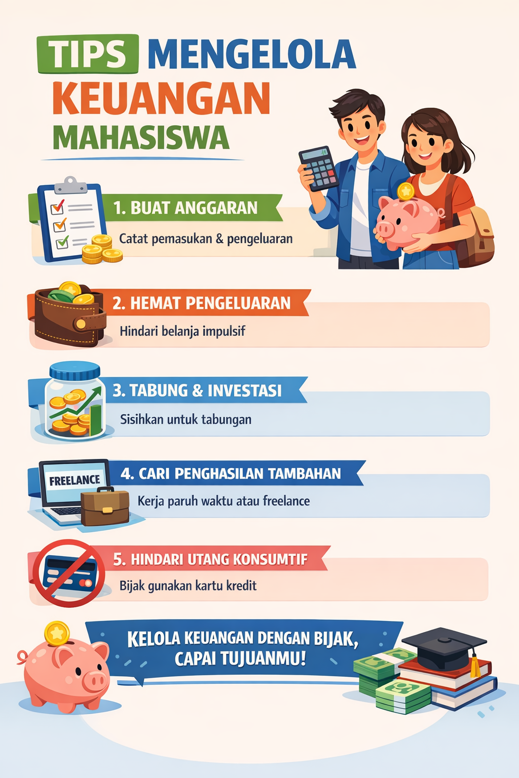 Tips Mengelola Keuangan Mahasiswa