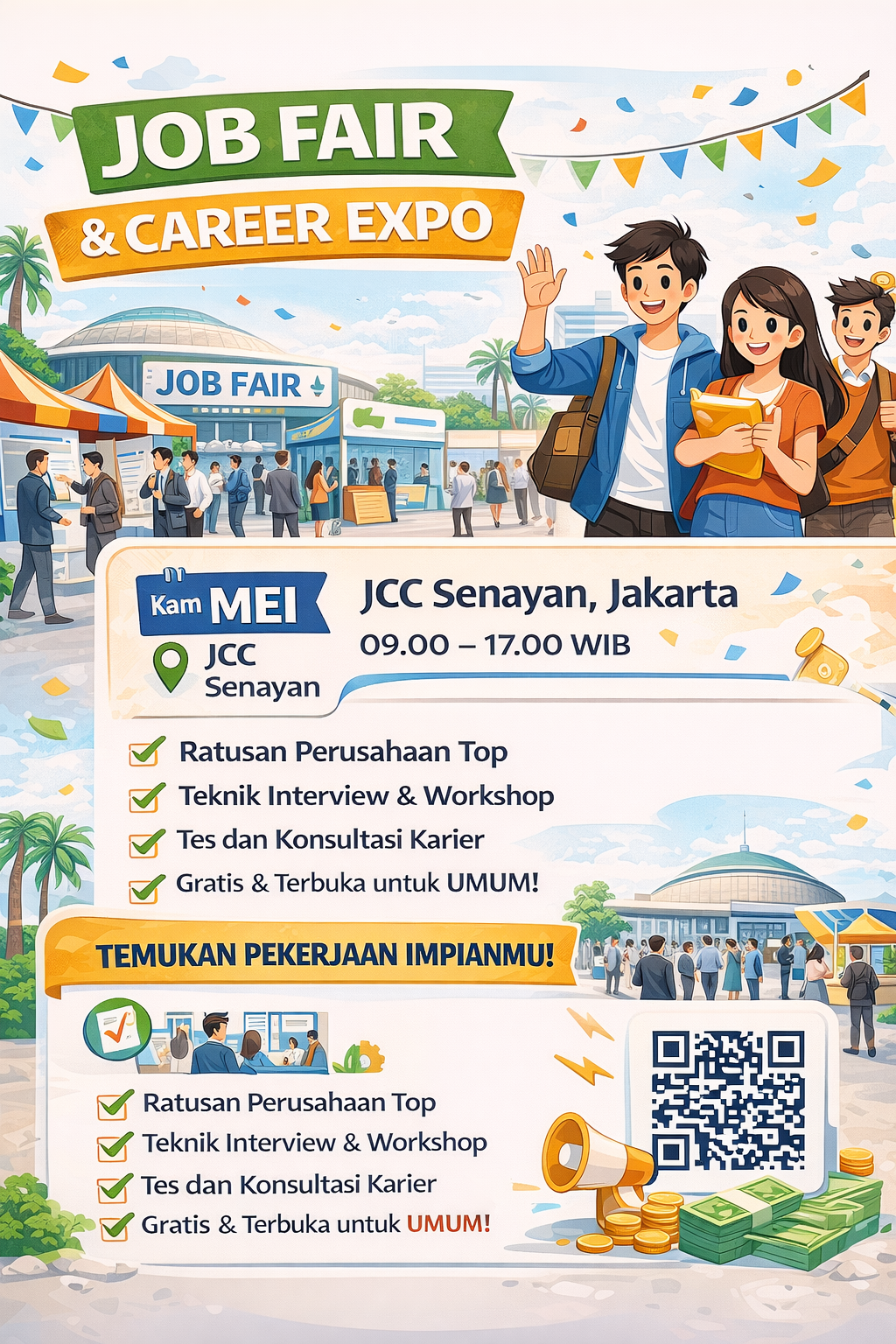 Poster Job Fair Jakarta 2026
